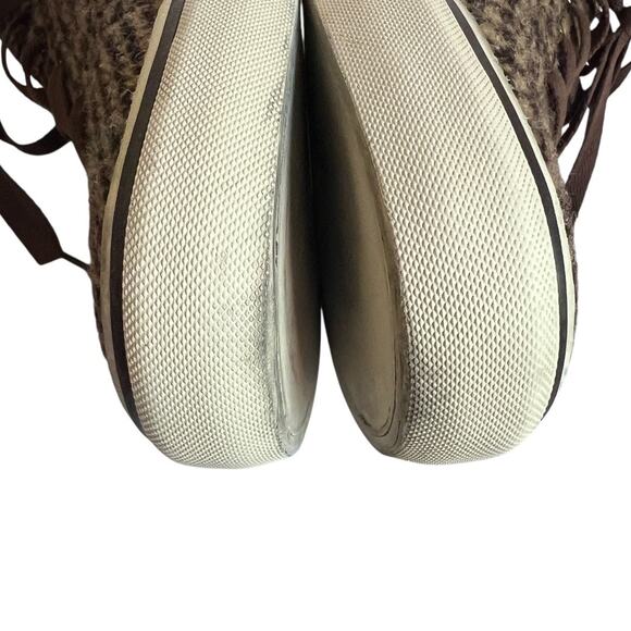 POLO RALPH LAUREN Keaton Harris Tweed Sneaker In Glen Plaid Size 14 - Picture 10 of 16